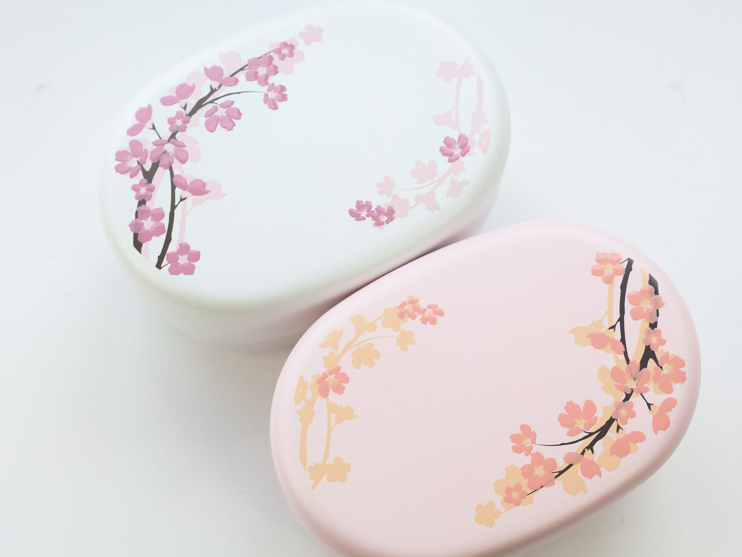 Soft Sakura Bento Box Small | White