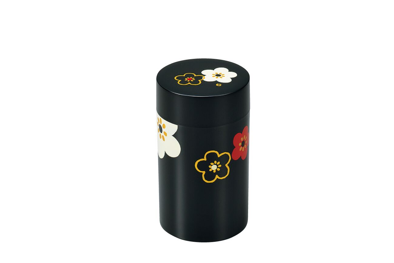 Sakura Tea Box Large | Black by Hakoya - Bento&co Japanese Bento Lunch Boxes and Kitchenware Specialists