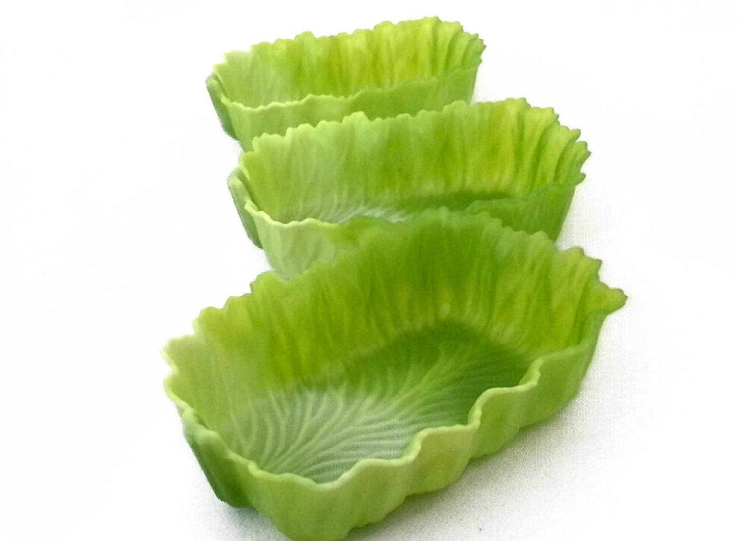 Green Veggie Cups | Rectangle