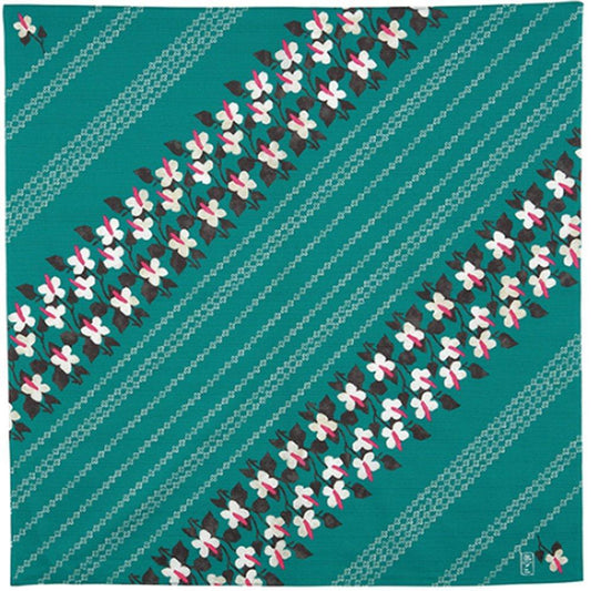 Furoshiki 90 cm |  Four-leaf and Dokudami