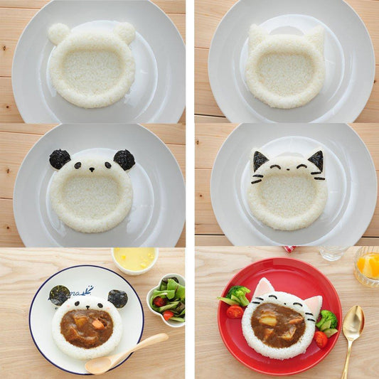 Open Mouth Rice Mold | Animal