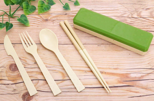 GO OUT Cutlery | Moss Green