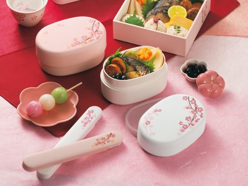 Soft Sakura Bento Box Small