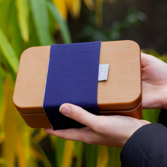 Haramaki One Tier Bento (800mL)  | Navy