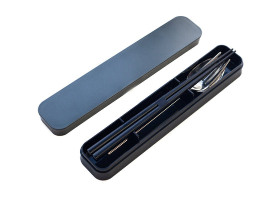 Cutlery Set | Metallic Black