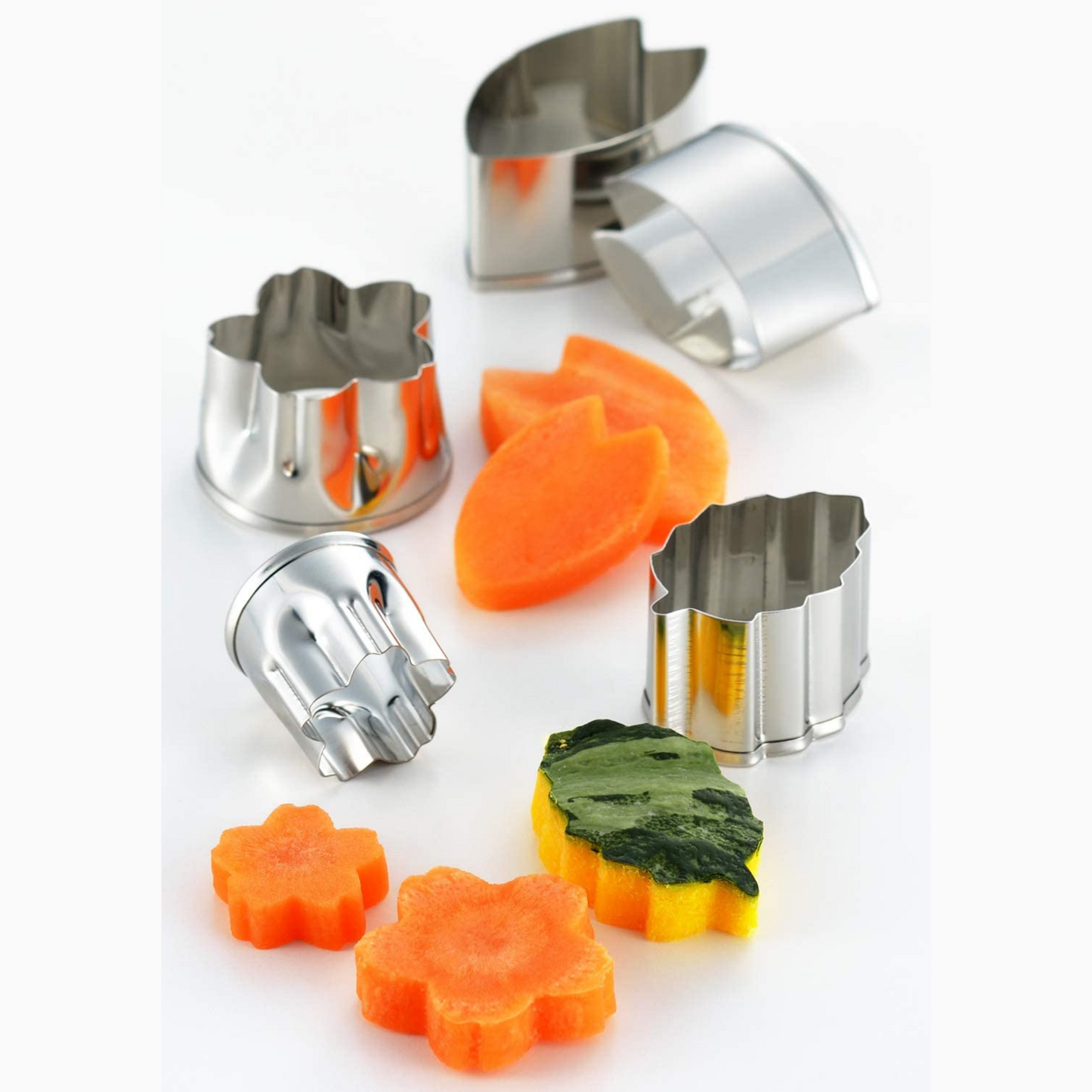 Stainless Steel Japanese Food Cutters | Sakura