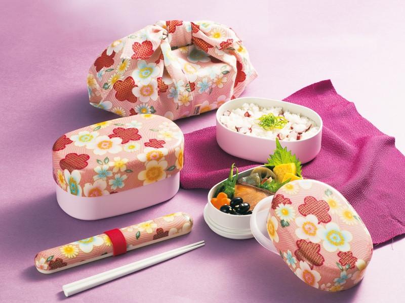 Kaga Sakura Bento 570ml | Blue