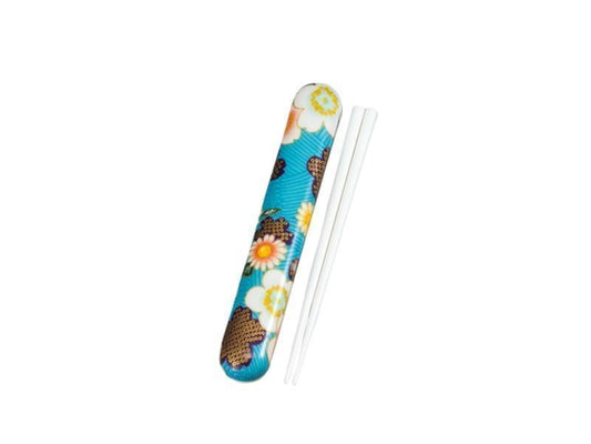 Kaga Sakura Chopsticks Set | Blue