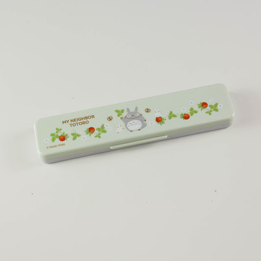 (RESTOCKING) My Neighbor Totoro Chopsticks & Spoon Set | Totoro Rasberry
