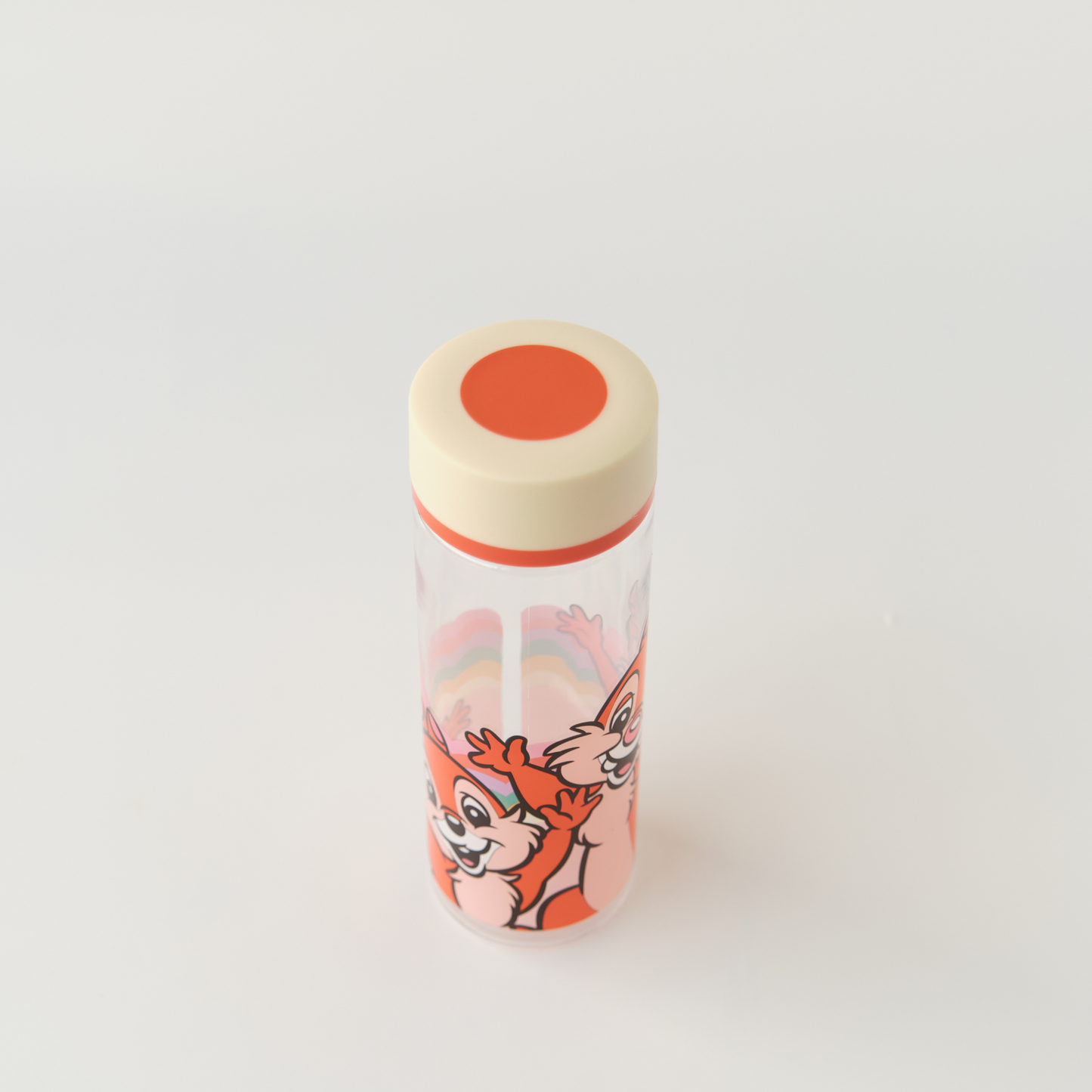 Clear Water Bottle | Retro Chip and Dale, 400mL