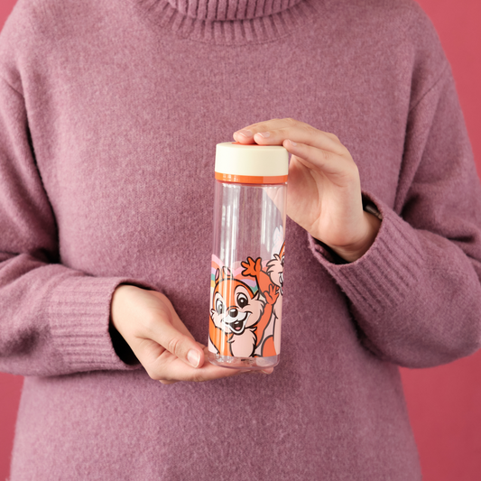 Retro Chip and Dale Clear Water Bottle 400ml