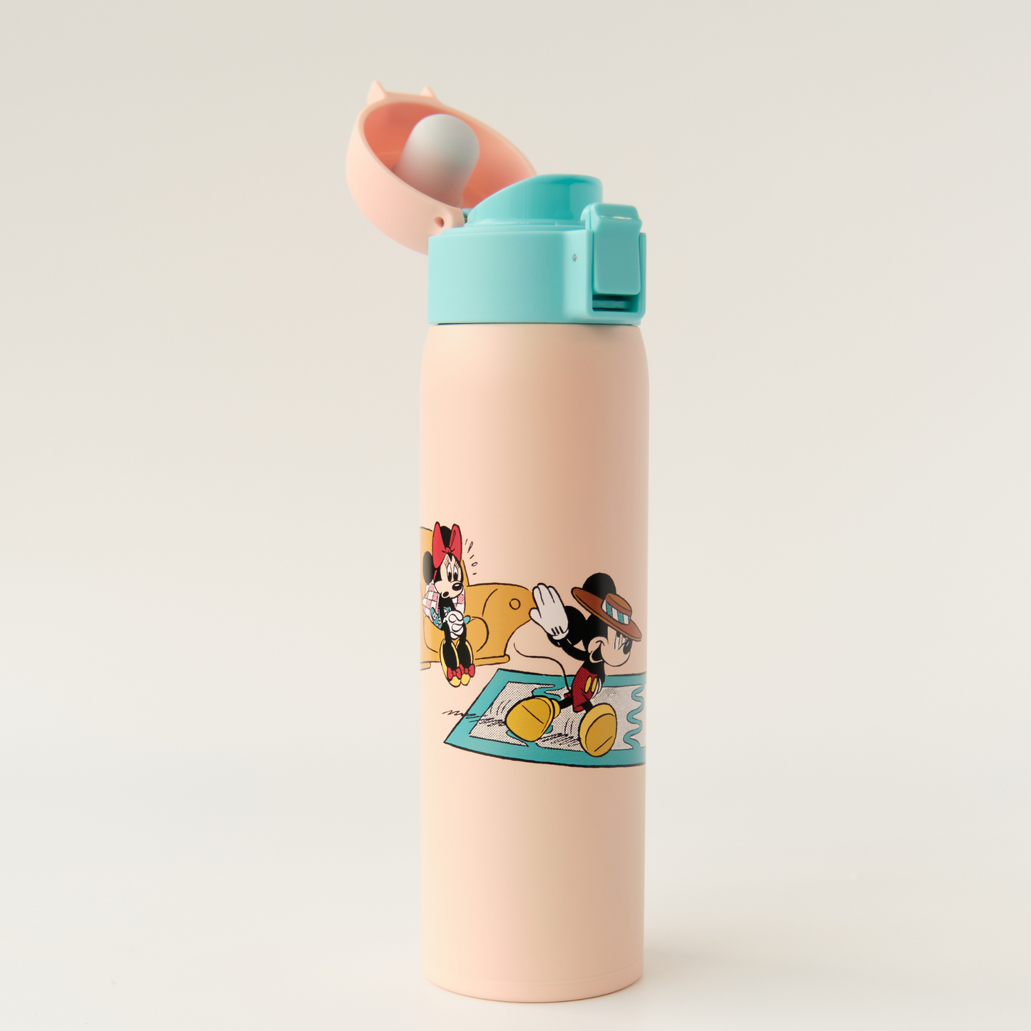 Stainless Steel Bottle | Retro Mickey and Minnie, 480mL