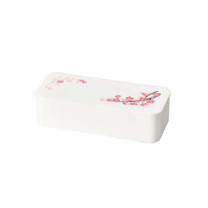 Sakura Oval Bento | White, 550mL