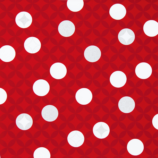 Shippo Furoshiki 70cm | Red