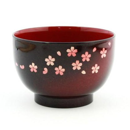 Soup Bowl | Sakura, Red, 400mL
