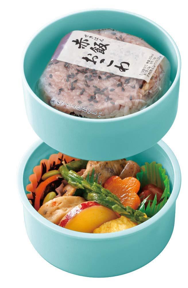 Sumikko Gurashi Round Bento | Blue, 2 tiers