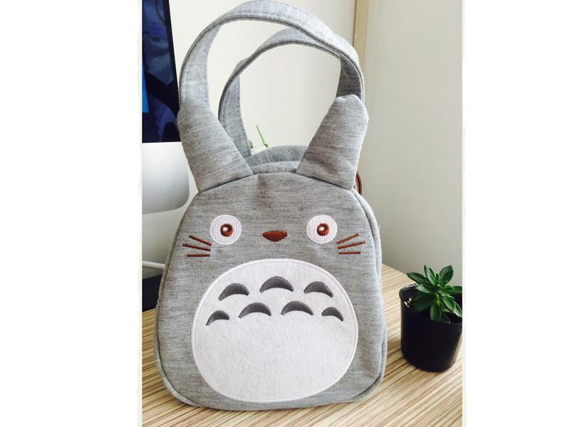 Totoro Bento Bag | Mascot Grey