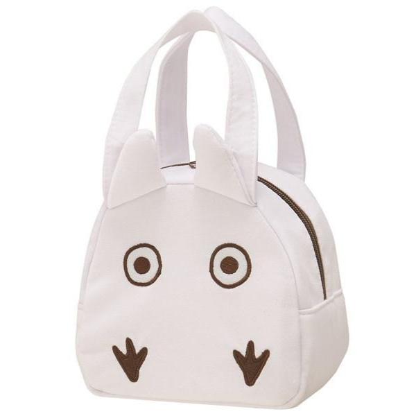Ghibli Bento Bag | Chibi Totoro, white