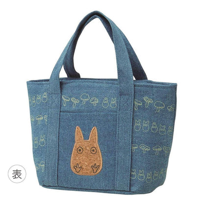 Ghibli Tote Bag | Totoro Denim x Cork, Light