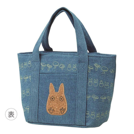 Ghibli Tote Bag | Totoro Denim x Cork, Light