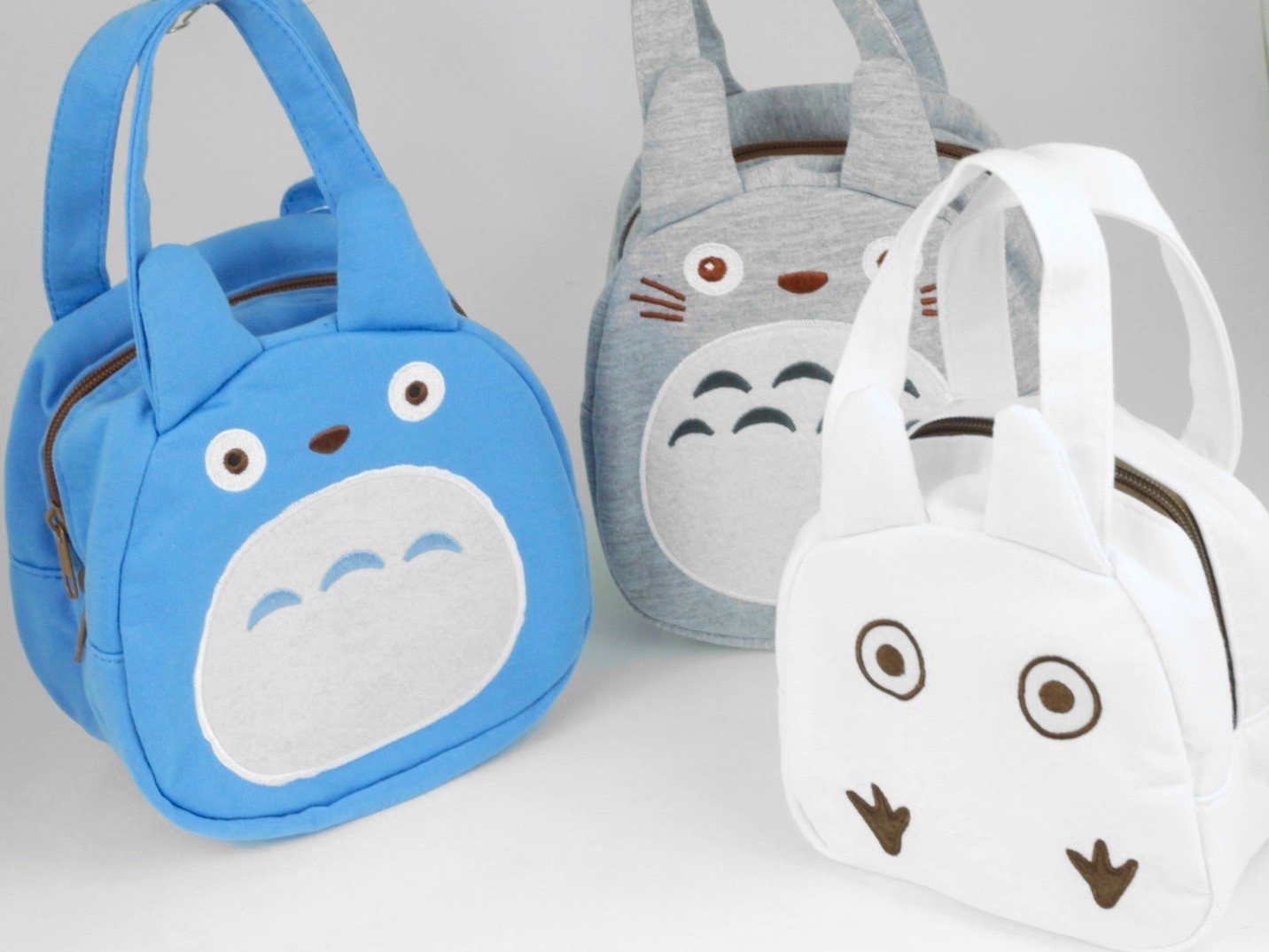 Totoro Bag Mascot Blue  Cute bento bag, official Ghilbli Japan Product –  Bento&co PRO