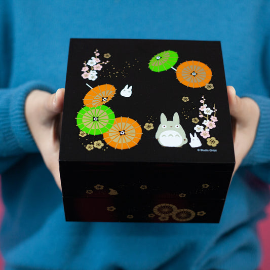 Wagasa Totoro Two Tier Picnic Box (15cm)