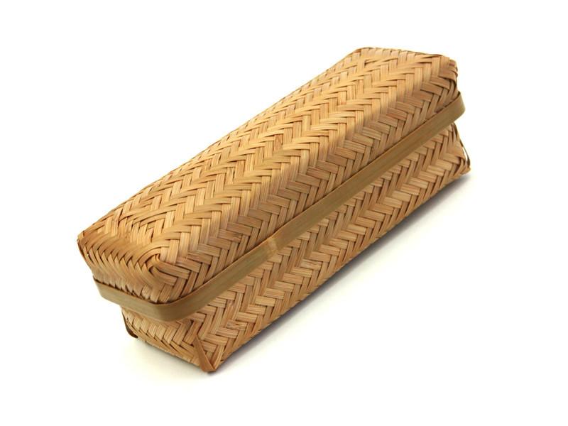 Weaved Bamboo Bento Long
