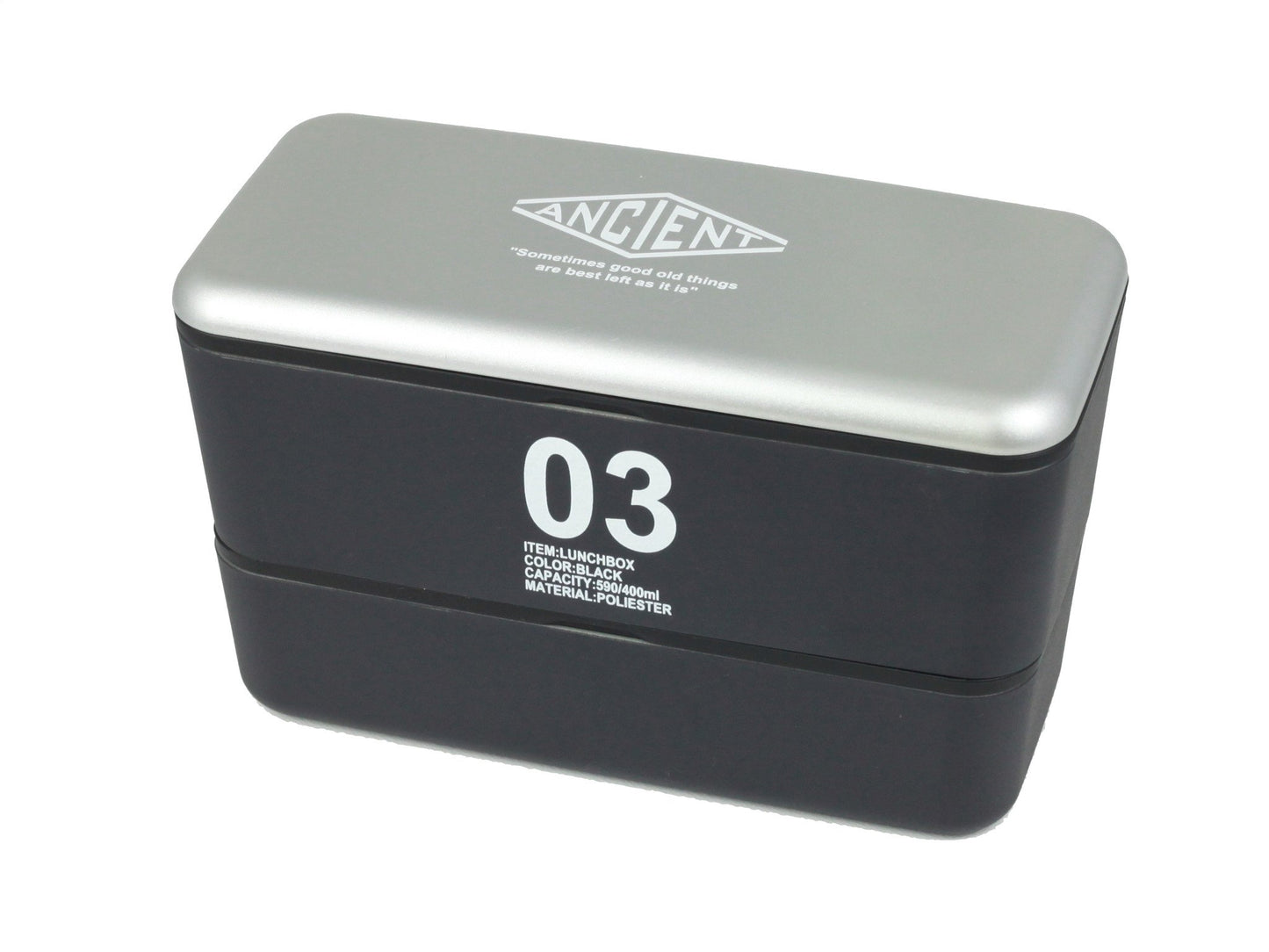 Ancient Bento Box | Black