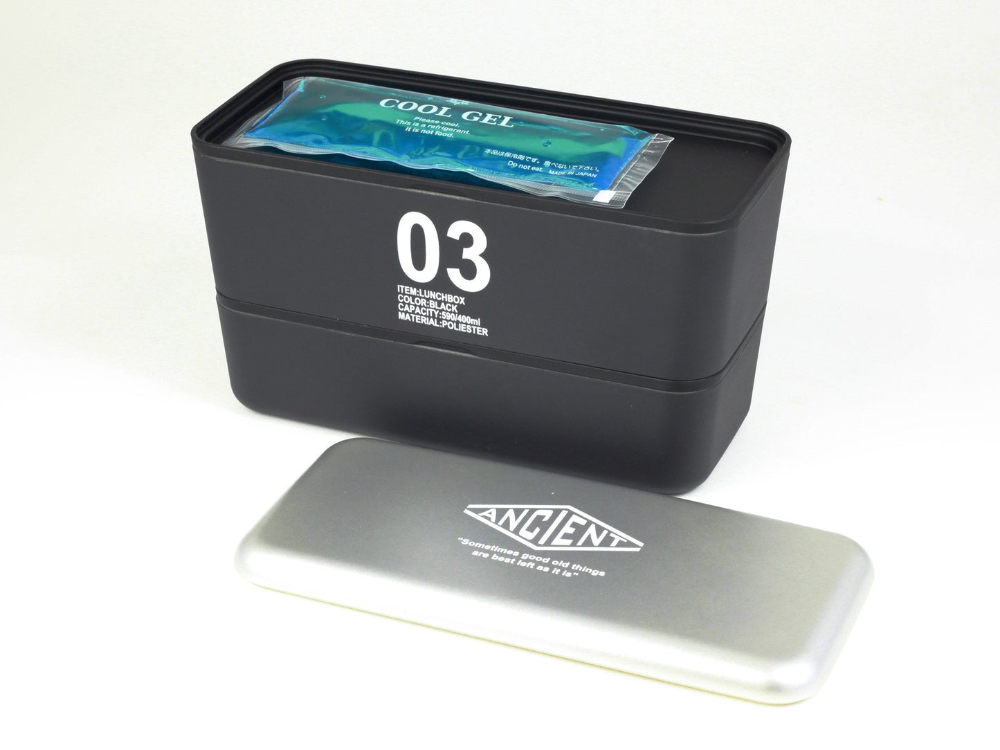 Ancient Bento Box | Black