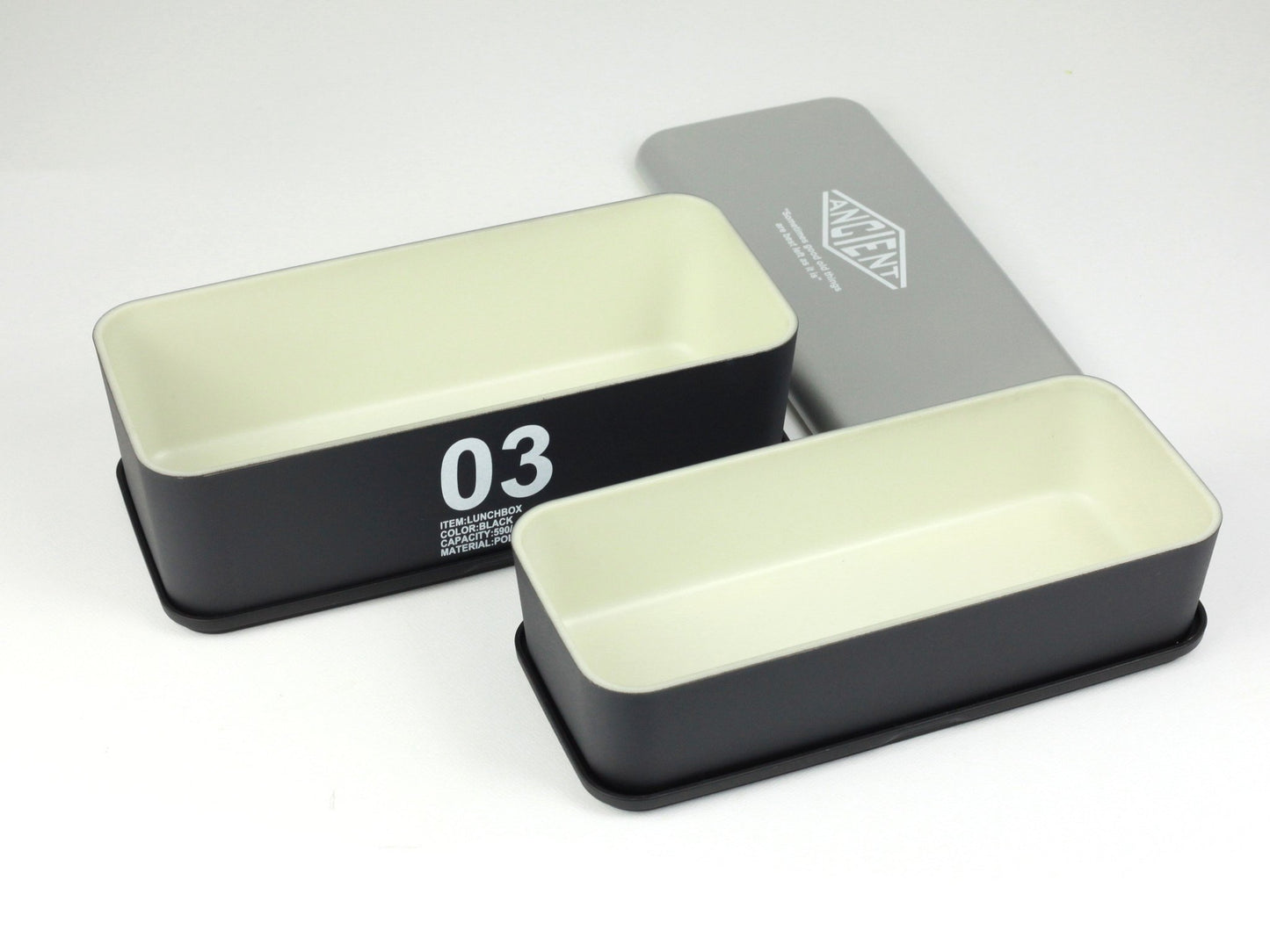 Ancient Bento Box | Black