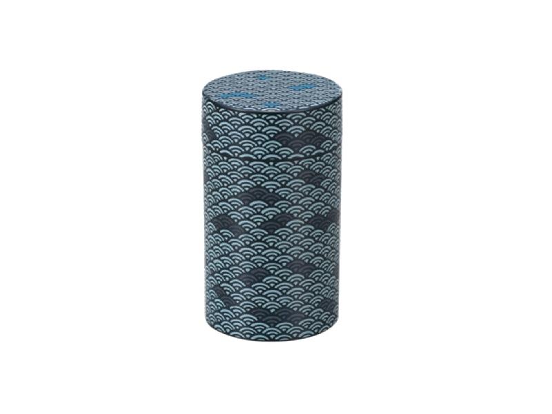 Seigaiha Navy Tea Canister | Large (650mL)