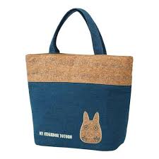 Totoro Tote Bag | Denim x Cork