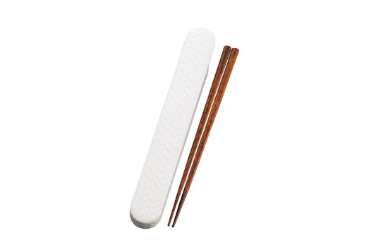 Nuri Ajiro Retro Chopsticks Set | White