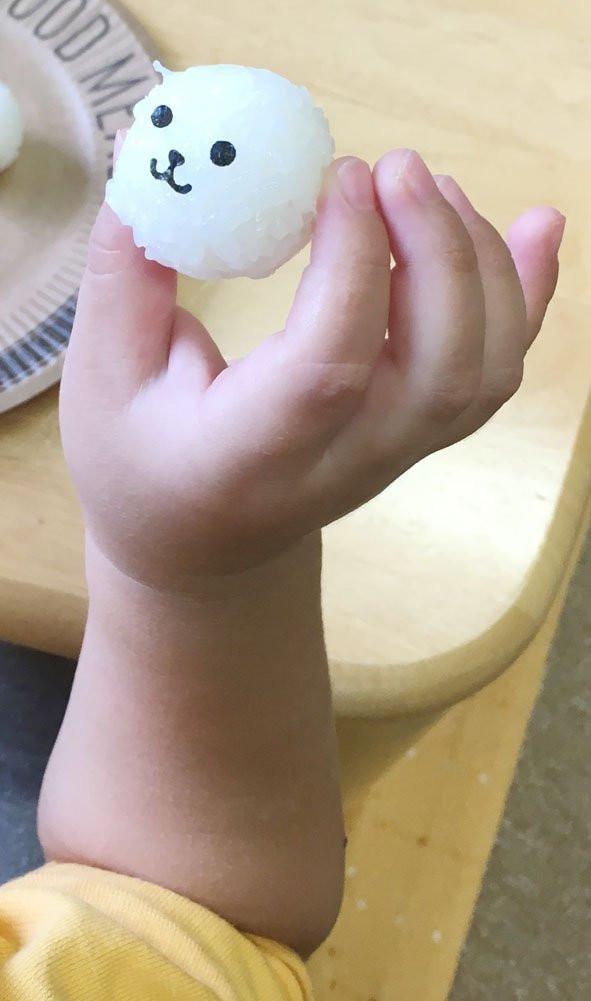 Baby Rice Ball Faces Onigiri Set