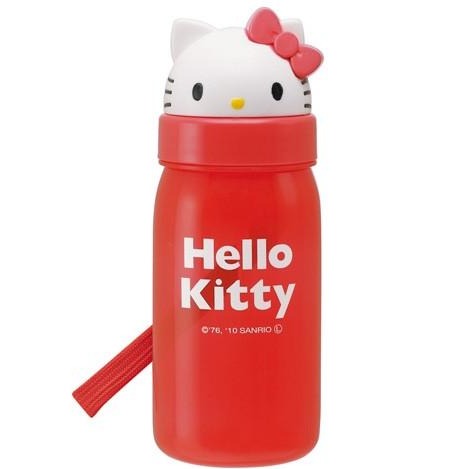 Hello Kitty Bottle w/ Straw