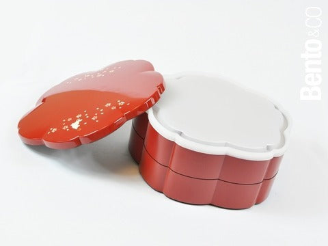 Cherry Blossom Picnic Bento | Red